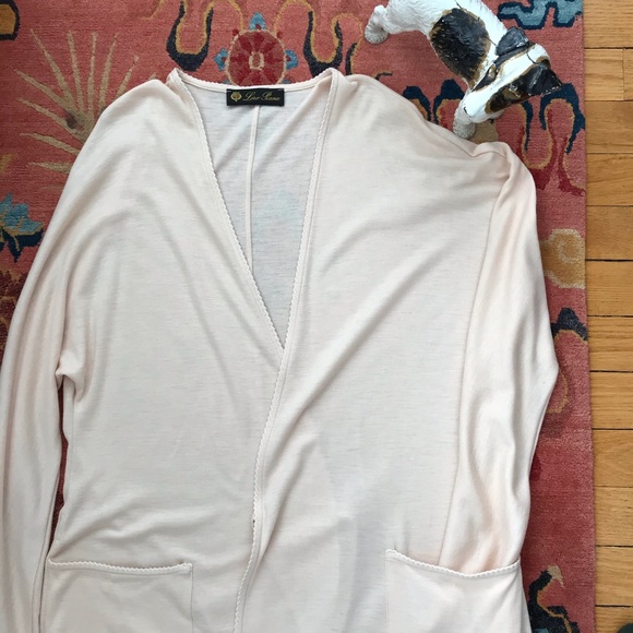 LORO PIANA wool/silk robe - Picture 3 of 9